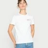 Lacoste Print T-shirt - White -Lacoste Sales Store c1f60df4147b4692a4bd559fd5aa81e3