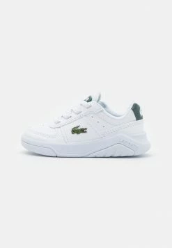 Lacoste GAME ADVANCE UNISEX - Trainers - White/dark Green