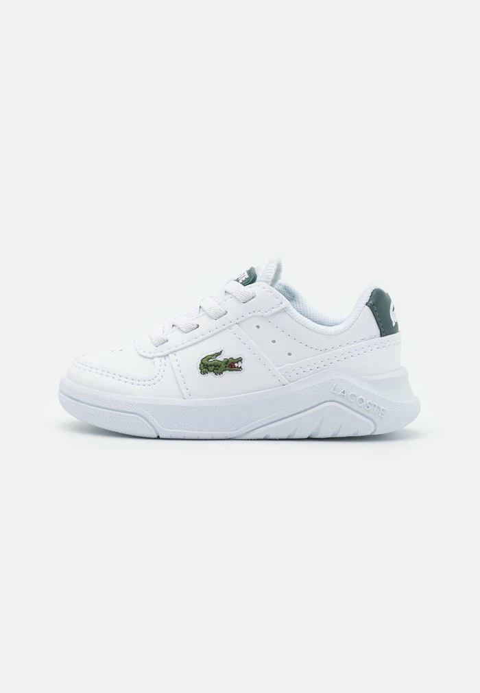 Lacoste GAME ADVANCE UNISEX - Trainers - White/dark Green 3 Lacoste GAME ADVANCE UNISEX - Trainers - White/dark Green