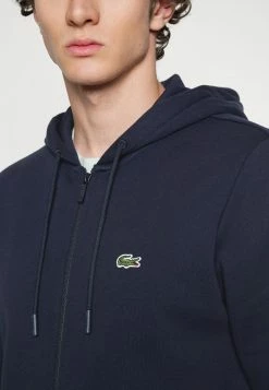 Lacoste Zip-up Sweatshirt - Marine -Lacoste Sales Store c3abdfdcbac24c4d8481a6864c09eb7a