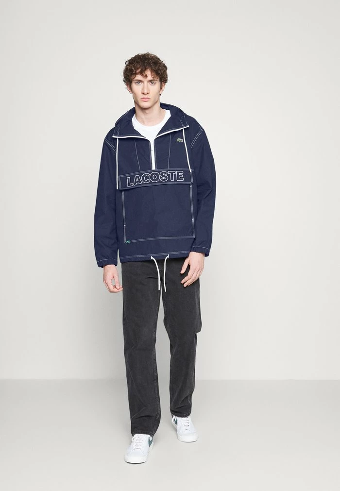 Lacoste Summer Jacket - Navy Blue 4 Lacoste Summer Jacket - Navy Blue - Image 2