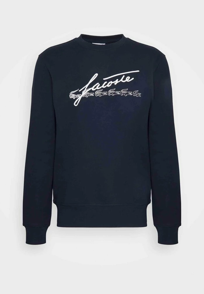 Lacoste Sweatshirt - Navy Blue 4 Lacoste Sweatshirt - Navy Blue - Image 2