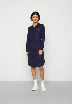 Lacoste Shirt Dress - Marine