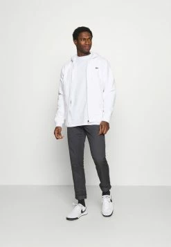 Lacoste Zip-up Sweatshirt - Blanc -Lacoste Sales Store c512b5e6603e46b2b2ff8d1bc159587d