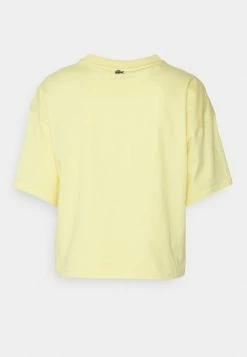 Lacoste Print T-shirt - Napolitan Yellow -Lacoste Sales Store c6892b26c0d841ceb32136e55355df22