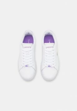 Lacoste CARNABY - Trainers - White/purple -Lacoste Sales Store c6905c80f78c4eae8db558d31c16c8b1