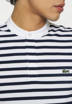 Lacoste Print T-shirt - White/navy Blue 17 Lacoste Print T-shirt - White/navy Blue -Lacoste Sales Store c6c07b266cbb4057a923354c2b856e9a