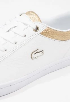 Lacoste STRAIGHTSET CAW - Trainers - White/gold 15 Lacoste STRAIGHTSET CAW - Trainers - White/gold -Lacoste Sales Store c8e2de95c81f43ca82bdb96366501a78