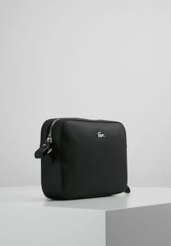 Lacoste SQUARE CROSSOVER BAG - Across Body Bag - Black -Lacoste Sales Store cd97e29edbc8494a911fad30efc36b4e
