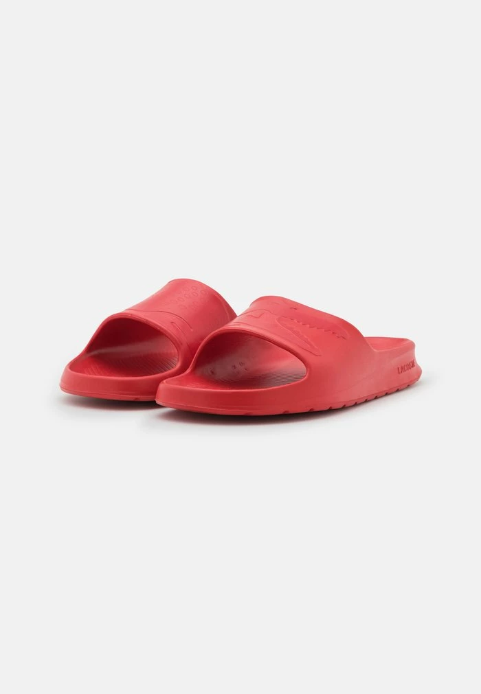 Lacoste CROCO 2.0 - Pool Slides - Red 4 Lacoste CROCO 2.0 - Pool Slides - Red - Image 2