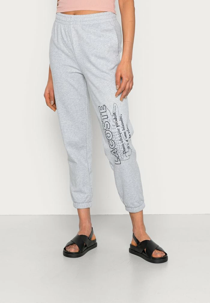 Lacoste Tracksuit Bottoms - Silver Chine 3 Lacoste Tracksuit Bottoms - Silver Chine