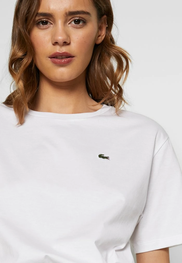 Lacoste Basic T-shirt - White 8 Lacoste Basic T-shirt - White - Image 6