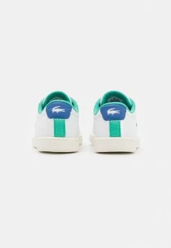 Lacoste CARNABY EVO - Trainers - White/blue -Lacoste Sales Store d1985d933bbc4841b98e946c37b3db4e