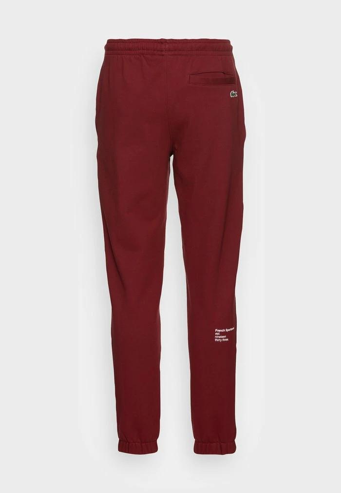 Lacoste Tracksuit Bottoms - Bordeaux 4 Lacoste Tracksuit Bottoms - Bordeaux - Image 2