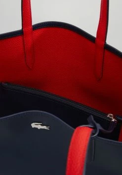 Lacoste REVERSIBLE - Tote Bag - Peacoat Salsa -Lacoste Sales Store d322a2d7cea54b94880c6d6edafa4be6