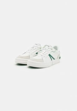 Lacoste Trainers - White/green -Lacoste Sales Store d4989612d99d4162ac90a039ce3d11bc