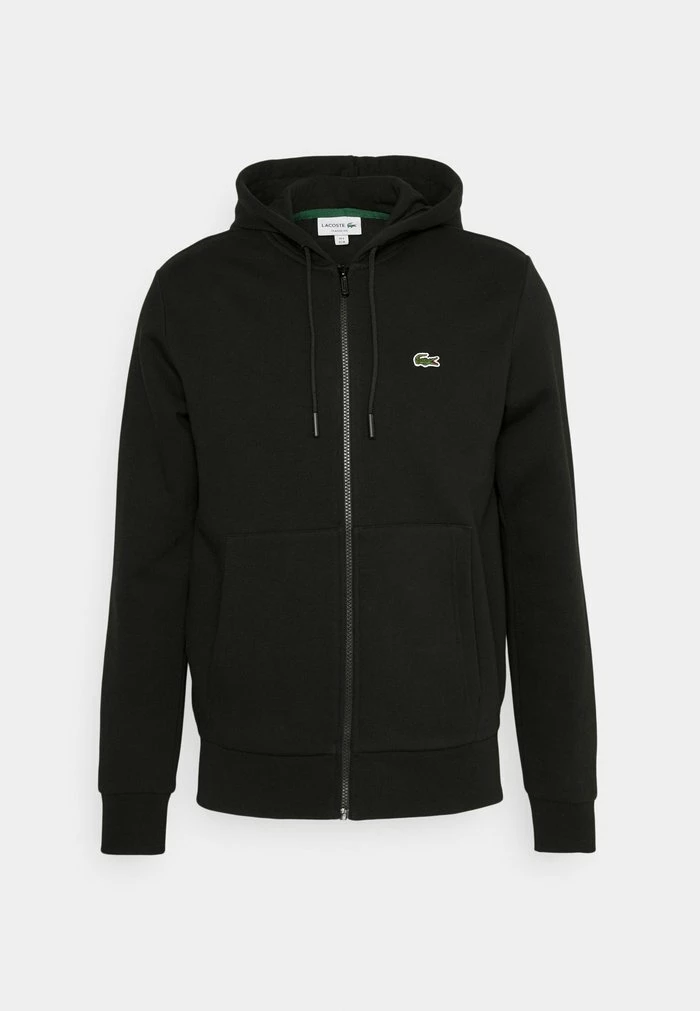 Lacoste Zip-up Sweatshirt - Noir 7 Lacoste Zip-up Sweatshirt - Noir - Image 5