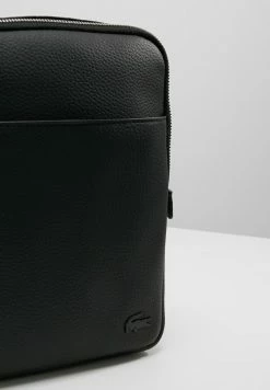 Lacoste FLAT CROSSOVER BAG - Across Body Bag - Black -Lacoste Sales Store d5a373b74b7645948c32e3b5ac8d1b24