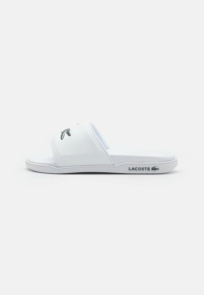 Lacoste CROCO DUALISTE - Mules - White/dark Green 3 Lacoste CROCO DUALISTE - Mules - White/dark Green