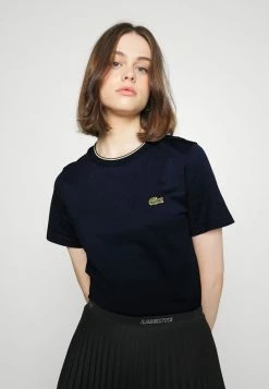 Lacoste Basic T-shirt - Navy Blue 12 Lacoste Basic T-shirt - Navy Blue -Lacoste Sales Store d9cde27319394e9fb535b067bd0b9556