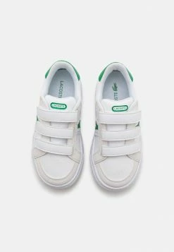 Lacoste UNISEX - Trainers - White/green -Lacoste Sales Store d9f8d2b056eb4b69babc59ee7f945f1b