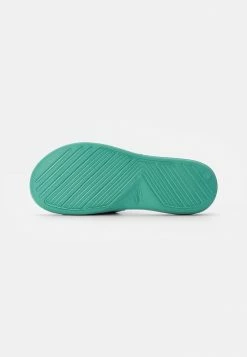 Lacoste SLIDE - Pool Slides - Green White -Lacoste Sales Store dbb7a150893140689af15eff526c4600