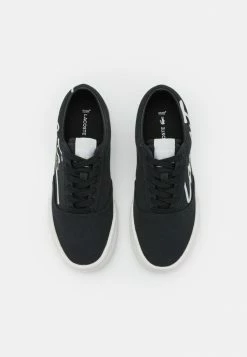 Lacoste JUMP SERVE - Trainers - Black/off White -Lacoste Sales Store dbfa5cdc2b854bb79beef694a381990b