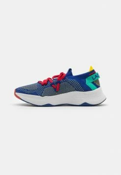 Lacoste COURT DRIVE - Trainers - Blue/red