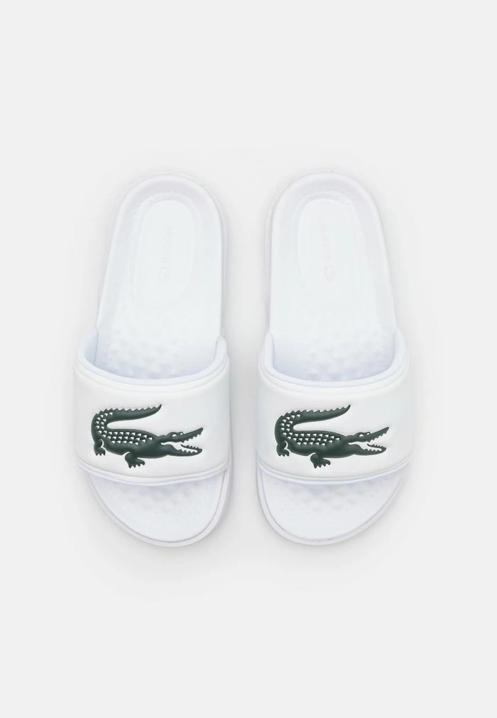 Lacoste CROCO DUALISTE - Mules - White/dark Green 6 Lacoste CROCO DUALISTE - Mules - White/dark Green - Image 4
