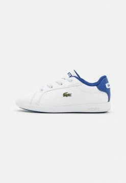 Lacoste GRADUATE - Trainers - White/blue