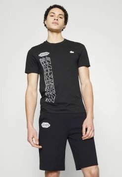 Lacoste EXCLUSIVE - Shorts - Black -Lacoste Sales Store e4c9be3da3794343b9d629b41752645e