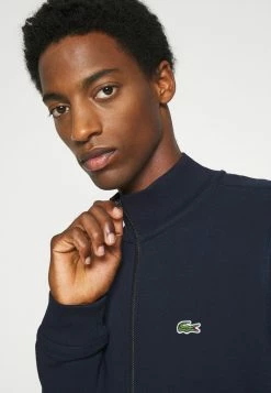 Lacoste Zip-up Sweatshirt - Marine -Lacoste Sales Store e68e29cd07734fa999f581ae77a57826