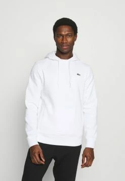 Lacoste Sales Store 27 Lacoste Hoodie - White