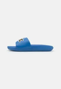 Lacoste CROCO SLIDE - Mules - Blue/green -Lacoste Sales Store e73088f940bd4c58a6a3e6ccacaba209