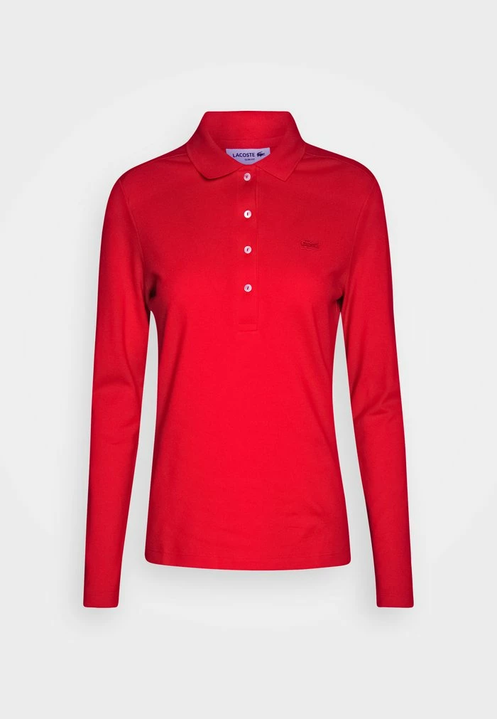 Lacoste Polo Shirt - Red 8 Lacoste Polo Shirt - Red - Image 6