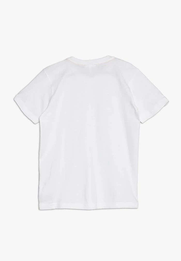 Lacoste BOY V-NECK TEE - Basic T-shirt - Blanc 4 Lacoste BOY V-NECK TEE - Basic T-shirt - Blanc - Image 2