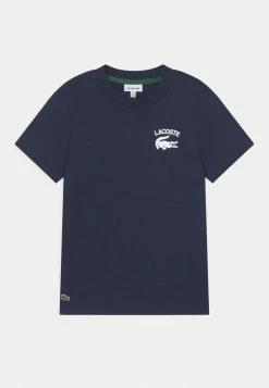 Lacoste Print T-shirt - Marine