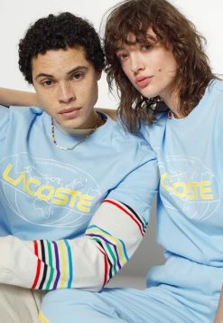Lacoste EXCLUSIVE UNISEX GUEOE - Print T-shirt - Light Blue -Lacoste Sales Store ed39555599994c7683b18d60b3f00915
