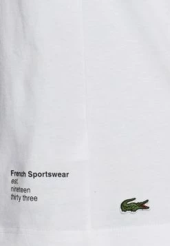 Lacoste Basic T-shirt - White -Lacoste Sales Store ed6870d3807d4f2fa8b1fad915f32b58