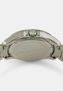 Lacoste TIEBRAKER - Watch - Silver-coloured/green -Lacoste Sales Store eef6a31dd76f494798dee8f856db4986