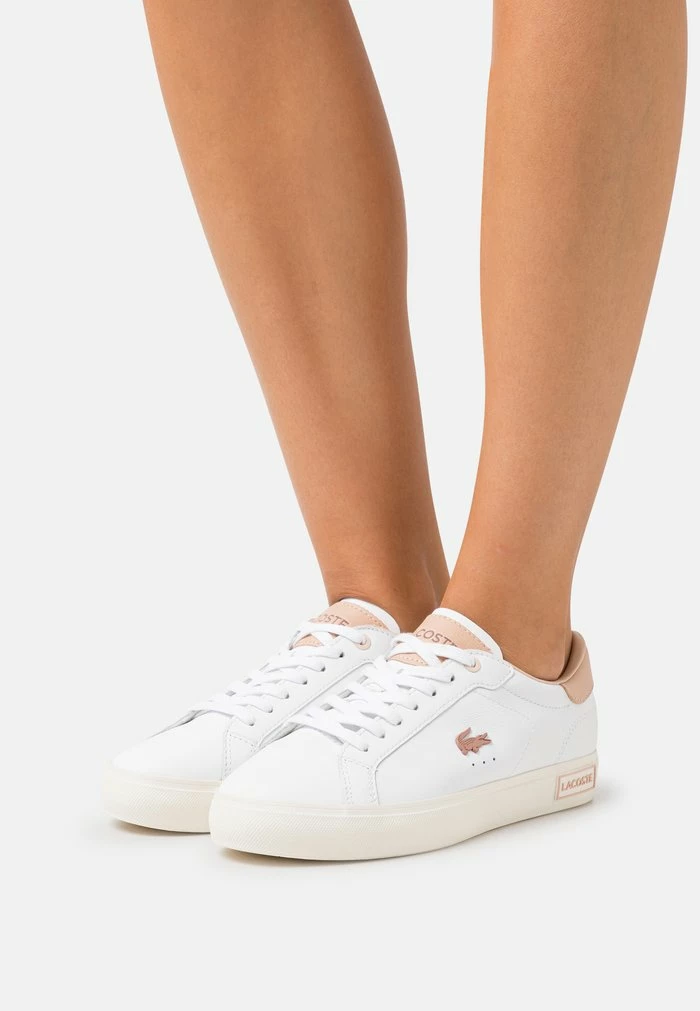 Lacoste POWERCOURT - Trainers - White/light Pink 3 Lacoste POWERCOURT - Trainers - White/light Pink