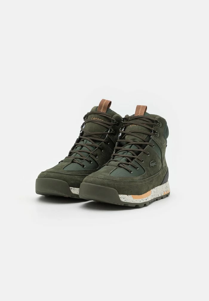Lacoste URBAN BREAKER - High-top Trainers - Dark Green/off-white 4 Lacoste URBAN BREAKER - High-top Trainers - Dark Green/off-white - Image 2