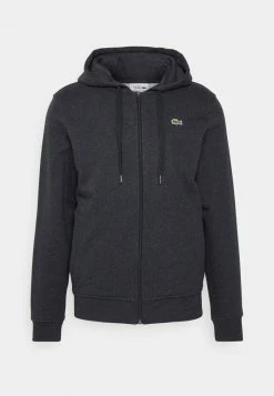 Lacoste PLUS - Zip-up Sweatshirt - Lightning Chine/nave -Lacoste Sales Store f26a7b543d7d494cba19d668a99e3523