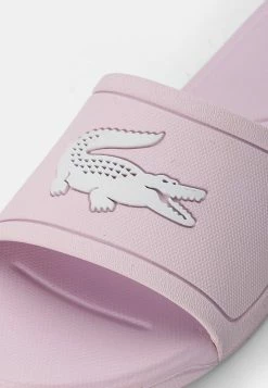 Lacoste SLIDE - Mules - Light Pink White -Lacoste Sales Store f57b1fb242984b7786874127757e69ba