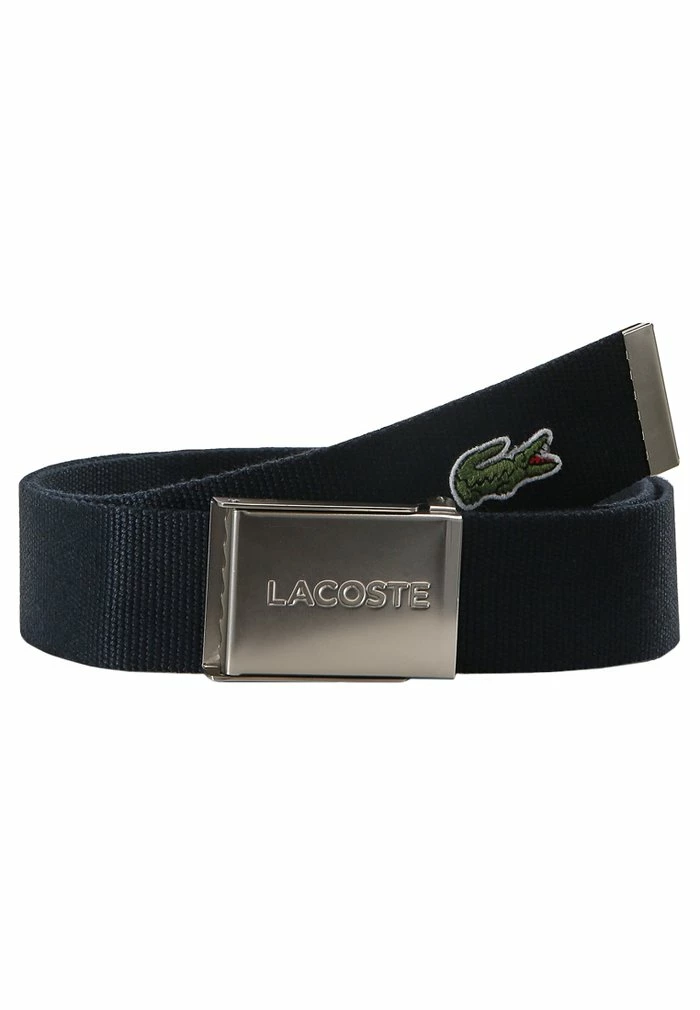 Lacoste CASUAL STRAP IN KIT UNISEX - Belt - Navy Blue 8 Lacoste CASUAL STRAP IN KIT UNISEX - Belt - Navy Blue - Image 6
