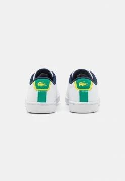 Lacoste CARNABY EVO UNISEX - Trainers - White/green -Lacoste Sales Store f623d1f60b2c4e1dbd40d6999a8ee706