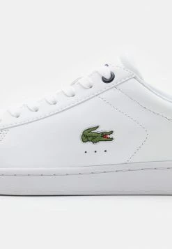 Lacoste CARNABY - Trainers - White/navy -Lacoste Sales Store f631942e9e404b91a54b9da514850779