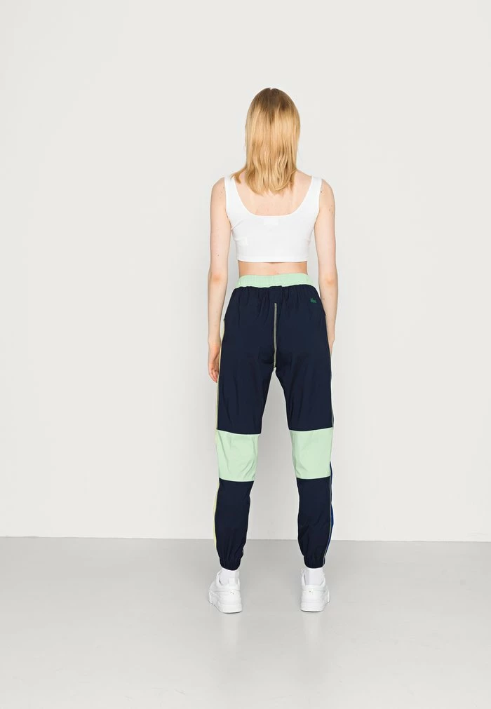 Lacoste Tracksuit Bottoms - Navy Blue/cosmic Limeira Wormwood 5 Lacoste Tracksuit Bottoms - Navy Blue/cosmic Limeira Wormwood - Image 3