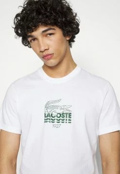 Lacoste Print T-shirt - White 18 Lacoste Print T-shirt - White -Lacoste Sales Store fad9d5f5d6c2414fbd1061b8b1820625