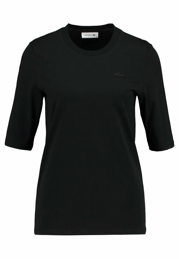 Lacoste Basic T-shirt - Black 6 Lacoste Basic T-shirt - Black - Image 4